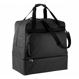 Sac de sport avec base rigide - 90 litres PA518 - Black personnalisable - Vue de face