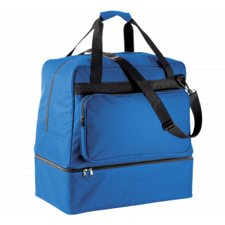 Sac de sport avec base rigide - 90 litres PA518 - Royal Blue personnalisable - Vue de face