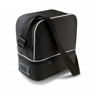 Sacoche de pétanque 6 boules PA526 - Black personnalisable - Vue de face