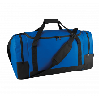Sac de sport - 85 litres PA531 - Royal Blue / Black personnalisable - Vue de face