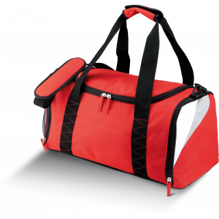 Sac de sport - 40 litres PA532 - Red / White / Light Grey personnalisable - Vue de face