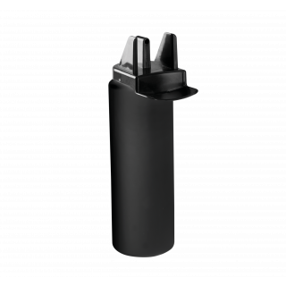 Bouteille de sport hygiénique 1000 ml PA561 - Black personnalisable - Vue de face