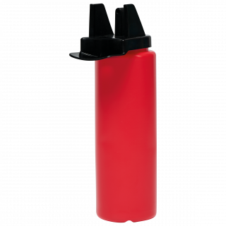 Bouteille de sport hygiénique 1000 ml PA561 - Red personnalisable - Vue de face