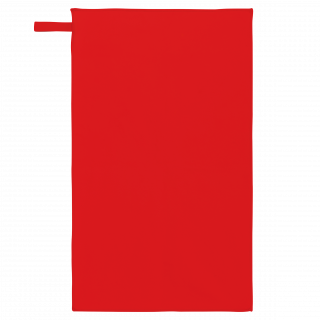 Serviette de sport microfibre - 50 x 100 cm PA574 - Red personnalisable - Vue de face