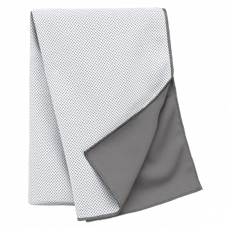 Serviette sport rafraîchissante - 100 cm x 30 cm PA578 - Icy White personnalisable - Vue de face