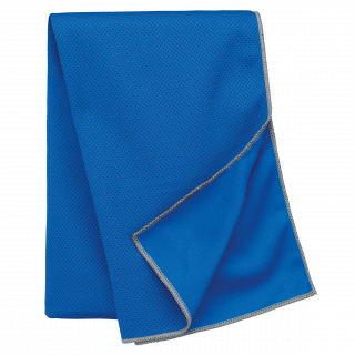 Serviette sport rafraîchissante - 100 cm x 30 cm PA578 - Sporty Royal Blue personnalisable - Vue de face