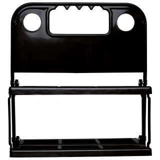Porte-bouteilles pliable PA641 - Black personnalisable - Vue de face