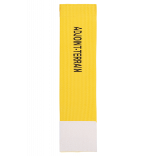 Brassard PA677 - Yellow personnalisable - Vue de face