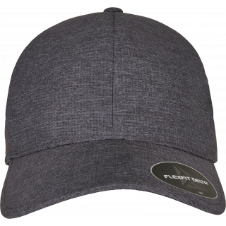 Casquette Flexfit Delta mélange FL180M - MELANGE CHARCOAL personnalisable - Vue de face