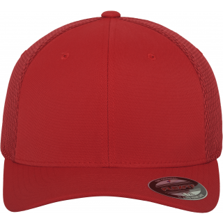 Casquette Tactel Mesh FL6533 - RED personnalisable - Vue de face