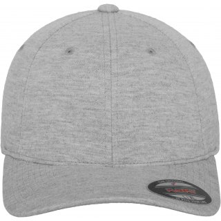 Casquette 6 panneaux en Jersey FL6778 - HEATHER personnalisable - Vue de face
