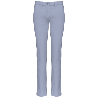 Pantalon chino femme K741 - Kentucky Blue personnalisable - Vue de face