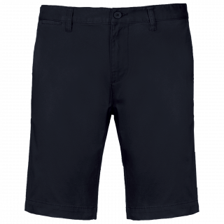 Bermuda chino homme K750 - Dark Navy personnalisable - Vue de face