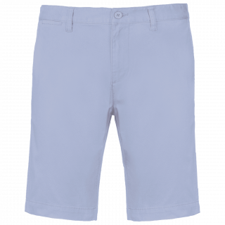 Bermuda chino homme K750 - Kentucky Blue personnalisable - Vue de face