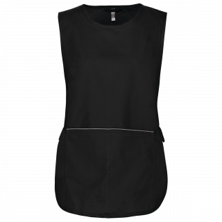 Tunique femme K822 - Black personnalisable - Vue de face