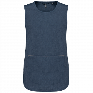 Tunique femme K822 - Blue Jean personnalisable - Vue de face