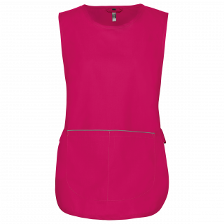 Tunique femme K822 - Fuchsia personnalisable - Vue de face