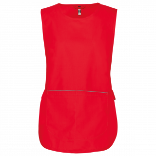 Tunique femme K822 - Red personnalisable - Vue de face