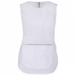 Tunique femme K822 - White personnalisable - Vue de face