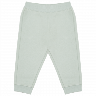 Pantalon molleton écoresponsable bébé K836 - Sage personnalisable - Vue de face