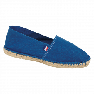 Espadrilles unisexe Made in France K840 - French Blue personnalisable - Vue de face