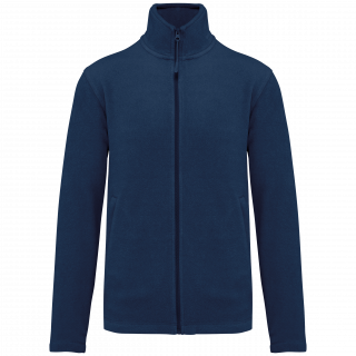 Veste micropolaire zippée homme K911 - True Indigo personnalisable - Vue de face