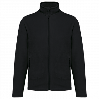 Veste micropolaire écoresponsable unisexe K9121 - Black personnalisable - Vue de face