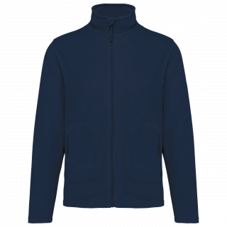 Veste micropolaire écoresponsable unisexe K9121 - Navy personnalisable - Vue de face