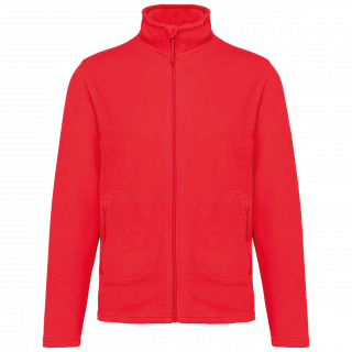 Veste micropolaire écoresponsable unisexe K9121 - Red personnalisable - Vue de face
