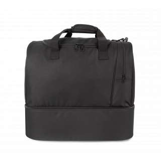 Sac de sport avec fond rigide KI0661 - Black personnalisable - Vue de face