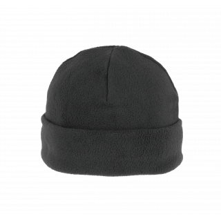 Bonnet recyclé micropolaire avec revers KP884 - Dark Grey personnalisable - Vue de face