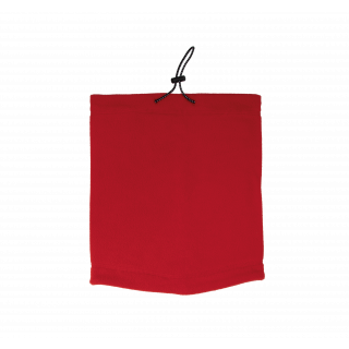 Tour de cou recyclé micropolaire KP885 - Red personnalisable - Vue de face