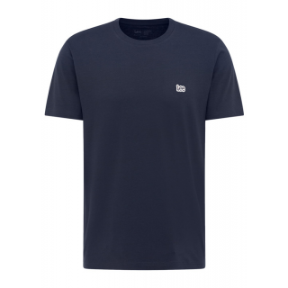 T-shirt Patch Logo Lee L60U - Navy personnalisable - Vue de face
