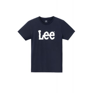 T-shirt Logo Lee L65 - Navy personnalisable - Vue de face