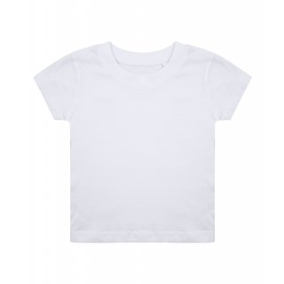 T-shirt biologique LW620 - White personnalisable - Vue de face