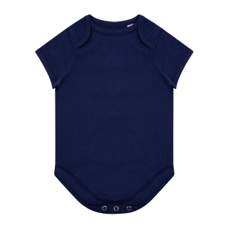 Body manches courtes coton biologique LW655 - Navy personnalisable - Vue de face