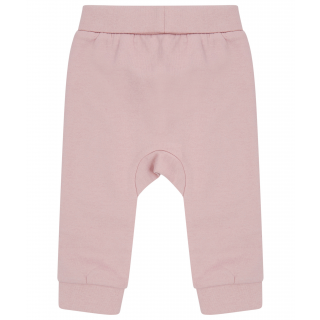 Pantalon de jogging écoresponsable enfant LW850 - Soft pink personnalisable - Vue de face