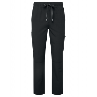 Pantalon cargo stretch homme NN500 - Black personnalisable - Vue de face