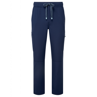 Pantalon cargo stretch homme NN500 - Navy personnalisable - Vue de face