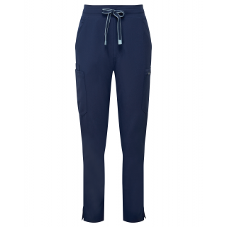 Pantalon cargo stretch femme NN600 - Navy personnalisable - Vue de face
