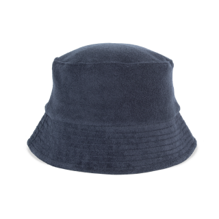 Bob écoresponsable en éponge unisexe NS017 - Navy Blue personnalisable - Vue de face