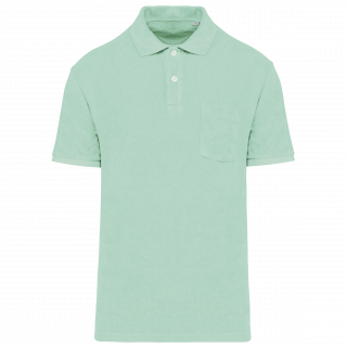 Polo écoresponsable en éponge homme NS227 - Brook Green personnalisable - Vue de face