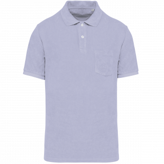 Polo écoresponsable en éponge homme NS227 - Parma personnalisable - Vue de face
