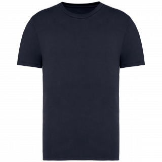 T-shirt écoresponsable délavé unisexe NS315 - Washed Coal Grey personnalisable - Vue de face