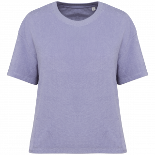 T-shirt écoresponsable en éponge femme NS328 - Parma personnalisable - Vue de face