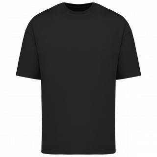 T-shirt écoresponsable oversize homme NS332 - Black personnalisable - Vue de face