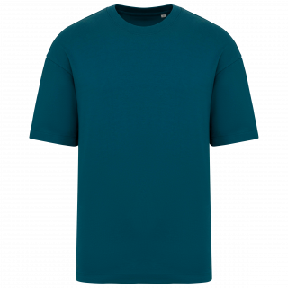 T-shirt écoresponsable oversize homme NS332 - Peacock Green personnalisable - Vue de face