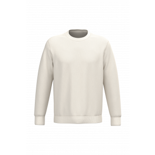 Sweat-shirt écoresponsable à col rond unisexe NS400 - Ivory personnalisable - Vue de face