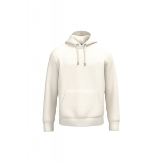 Sweat-shirt écoresponsable à capuche unisexe NS401 - Ivory personnalisable - Vue de face