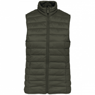 Bodywarmer écoresponsable léger femme NS6006 - Organic Khaki personnalisable - Vue de face